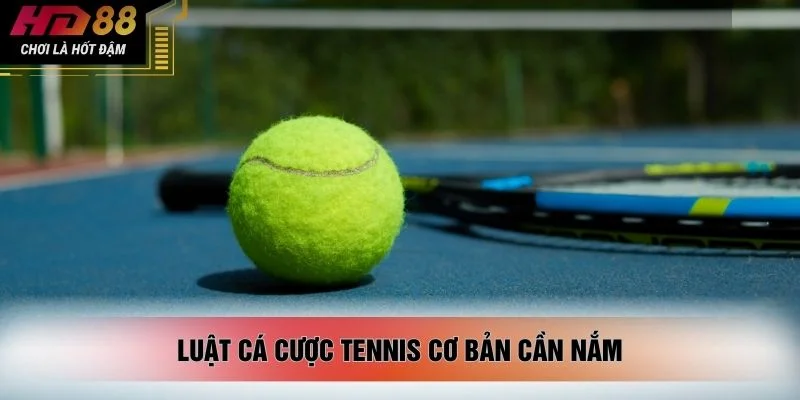 Luật cá cược tennis cơ bản cần nắm